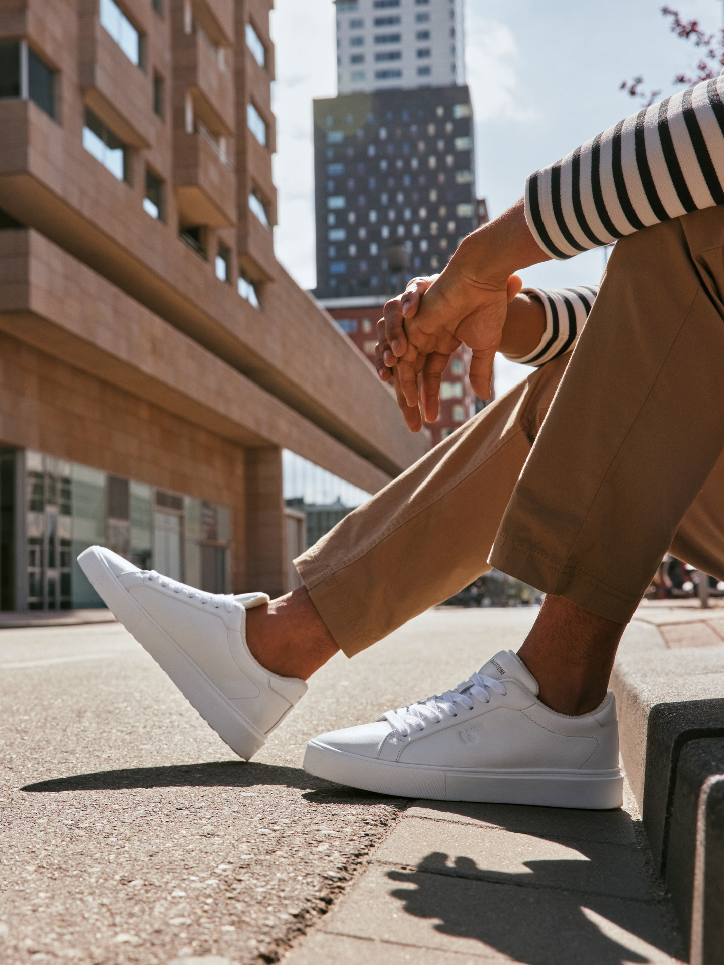 Blackstone QUARTZ ZEN EG558 Bianco - white Sneaker (low)