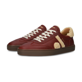 Blackstone SIERRA NATUK GL440 Maroon Sneaker (low)