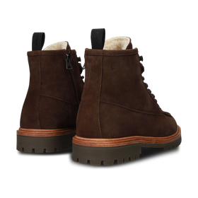 Blackstone GASTOWN BOAZ - ZIPPER CG165 Coffee bean Bikerboots