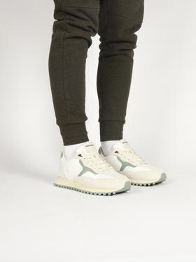 Blackstone SCORIA LEGEND DG532 White green milieu Runner Sneaker