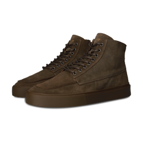 Blackstone RUBY EERO - ZIPPER CG189 Walnut Sneaker (high)