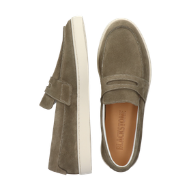 Blackstone ZIRCON PEARSON FG602 Dried sage Slip-ons