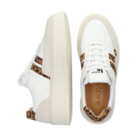 Blackstone GARNET KODA FL720 White leopard Sneaker (low)