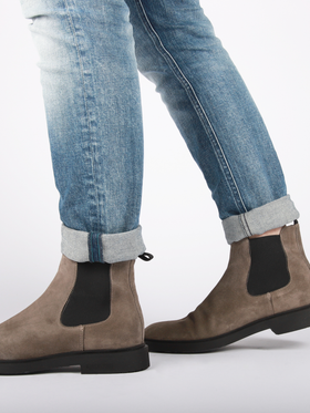 Blackstone OWEN WG81 Taupe Chelsea boots