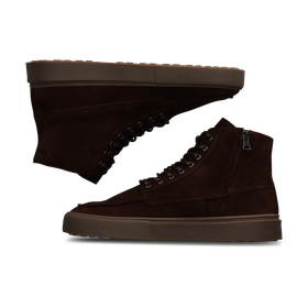 Blackstone RUBY EERO - ZIPPER CG189 Coffee bean Sneaker (high)