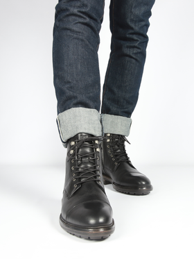 Blackstone Lester UG21 Black Lace-ups