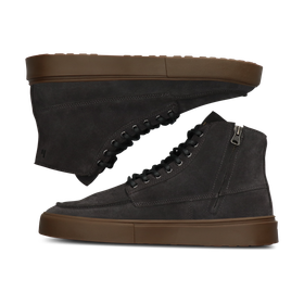 Blackstone RUBY EERO - ZIPPER CG189 Bitumen Sneaker (high)