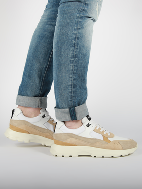 Blackstone XG14 XG14 White sand Chunky sneaker