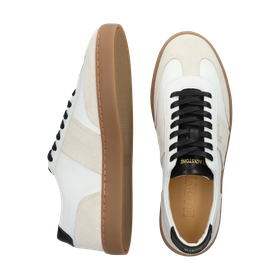 Blackstone SLATE HARPER II FL709 White black Sneaker (low)