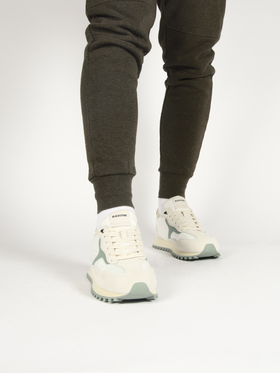 Blackstone SCORIA LEGEND DG532 White green milieu Runner Sneaker