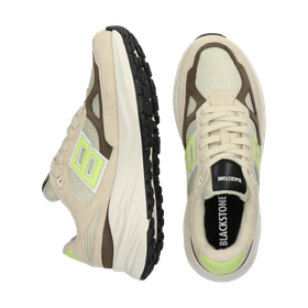 Blackstone FLINT MOSS DG531 Oyster white Runner Sneaker