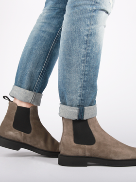 Blackstone OWEN WG81 Taupe Chelsea boots