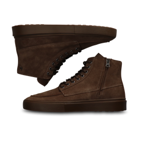 Blackstone RUBY EERO - ZIPPER CG524 Walnut Sneaker (high)