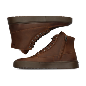 Blackstone RUBY EERO - ZIPPER CG523 Tan Sneaker (high)