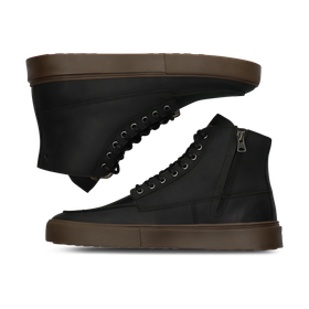 Blackstone RUBY EERO - ZIPPER CG523 Black Sneaker (high)