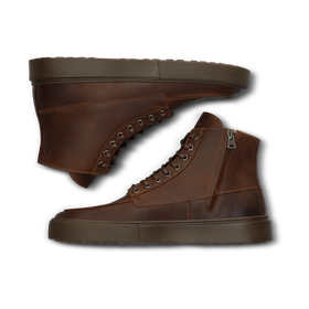 Blackstone RUBY EERO - ZIPPER CG188 Tan Sneaker (high)