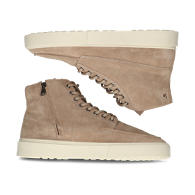 Blackstone RUBY EERO - ZIPPER CG189 Greige Sneaker (high)