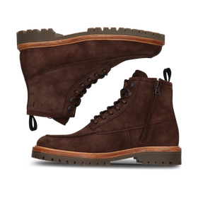 Blackstone GASTOWN BOAZ - ZIPPER CG165 Coffee bean Bikerboots