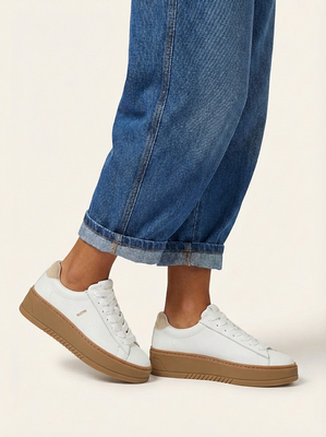 Blackstone GARNET RORY FL722 White humus Sneaker (low)