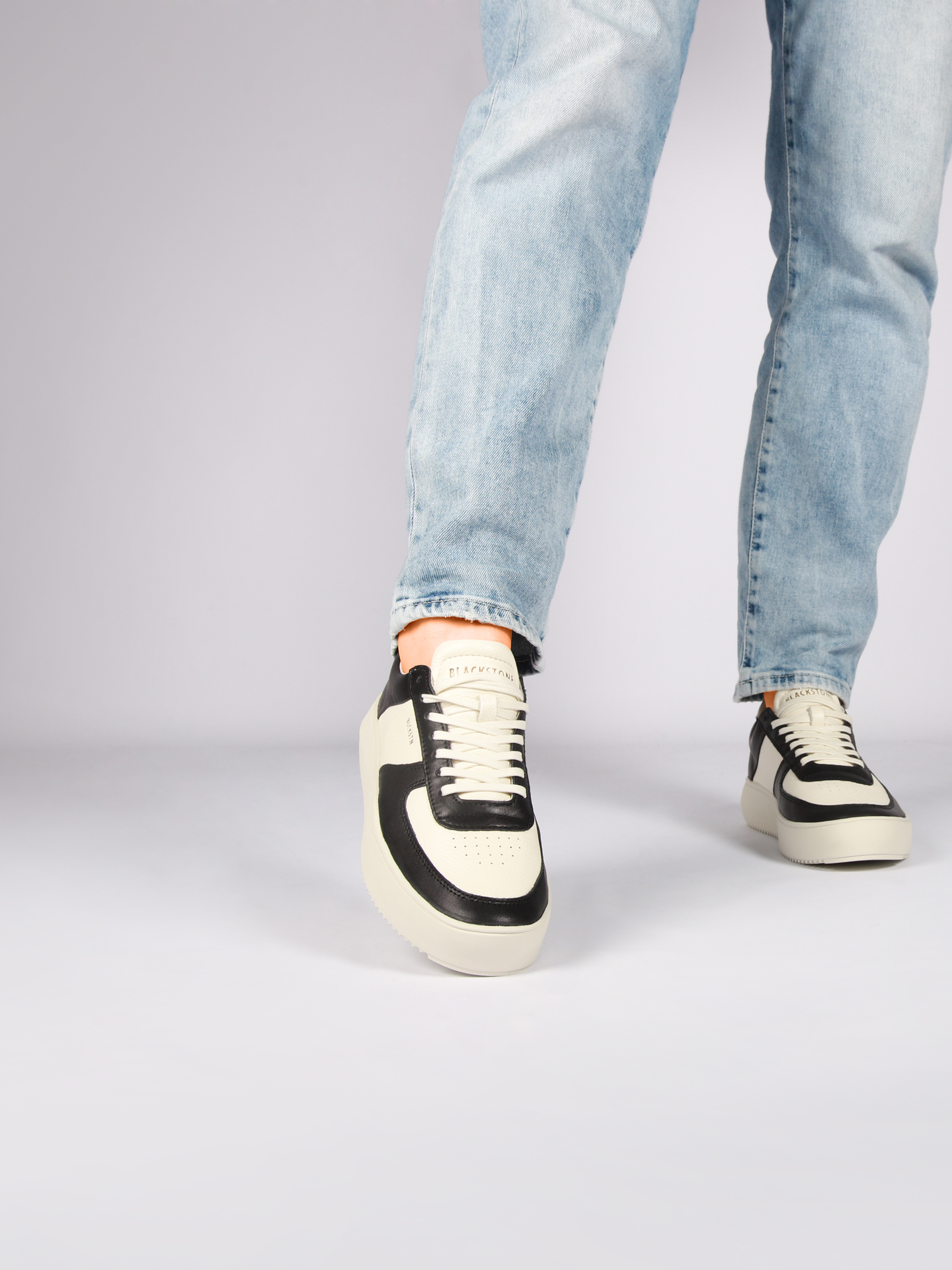 MARLY - BL223 White Black - Sneaker (low)