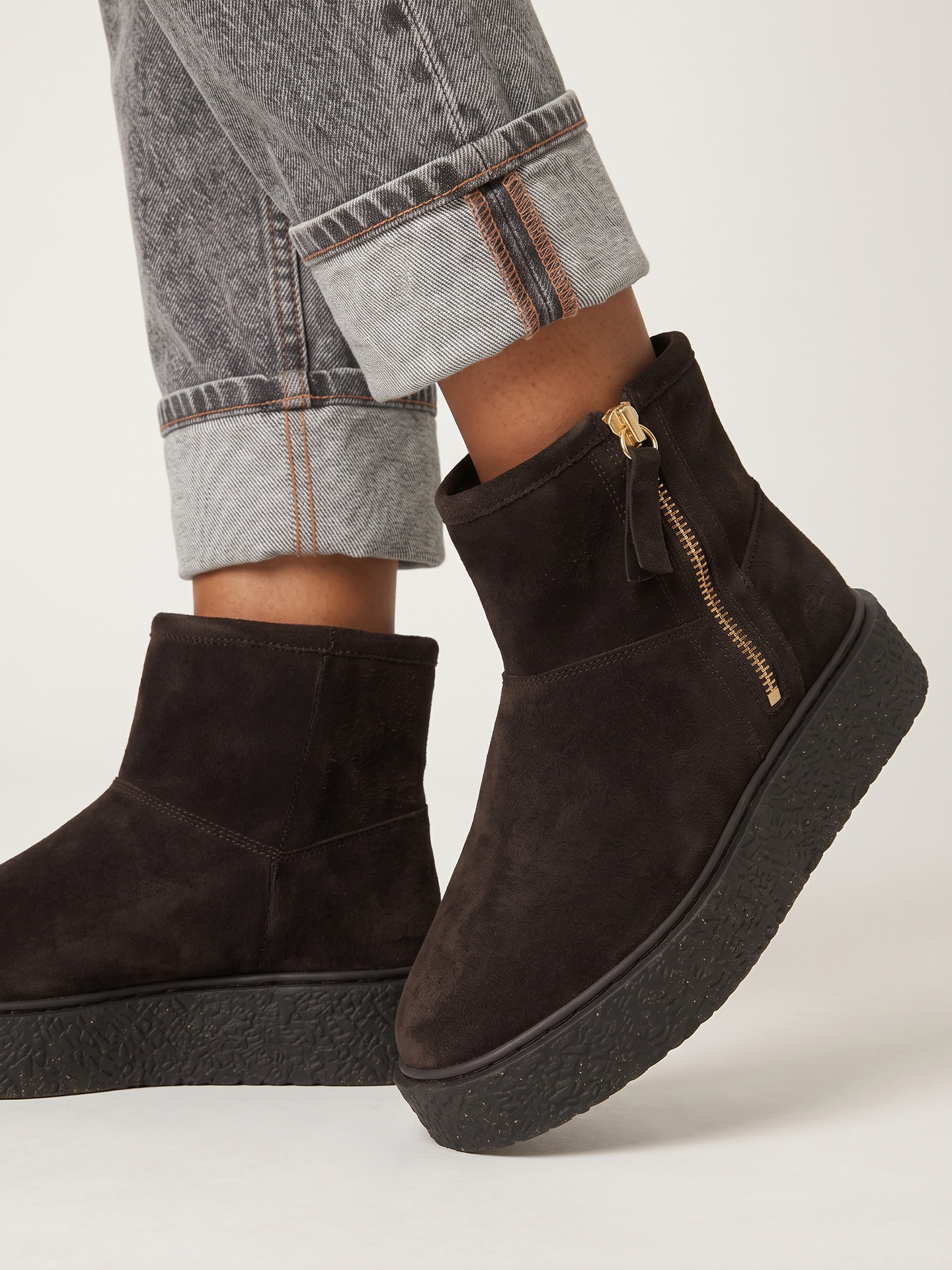 ENJAR LUTIA - EL426 Dark Brown - Sneaker (low)
