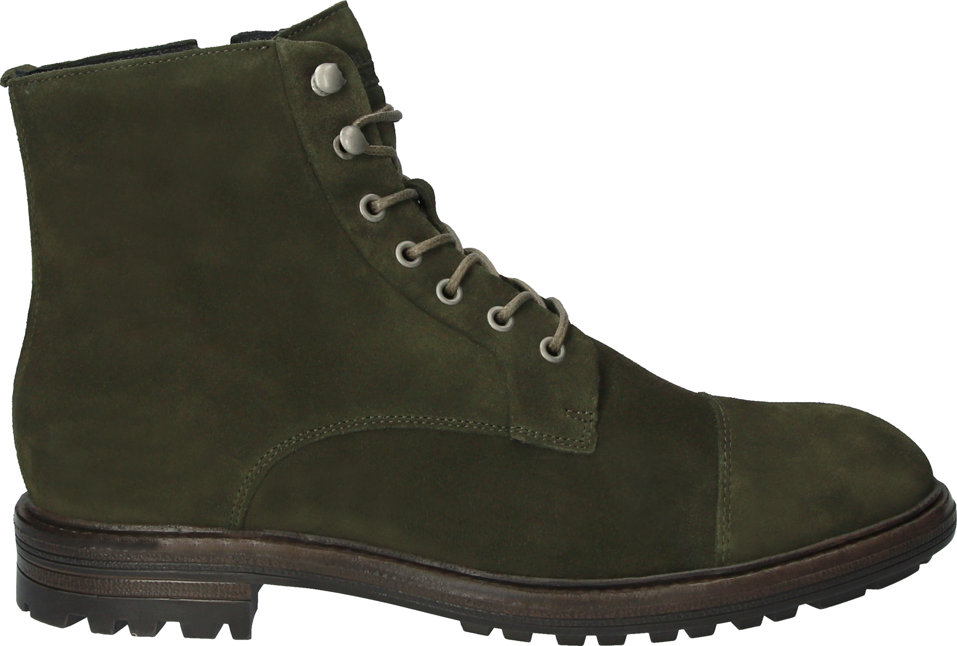 LESTER - UG20 Bottle Green - Lace-ups