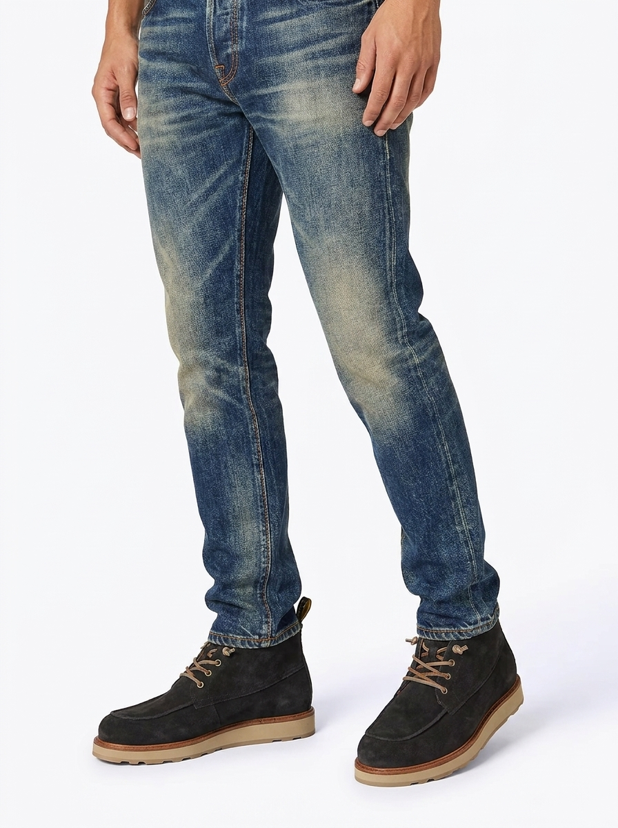 PERIDOT ASHER MID - GG656 Bitumen - Lace-ups
