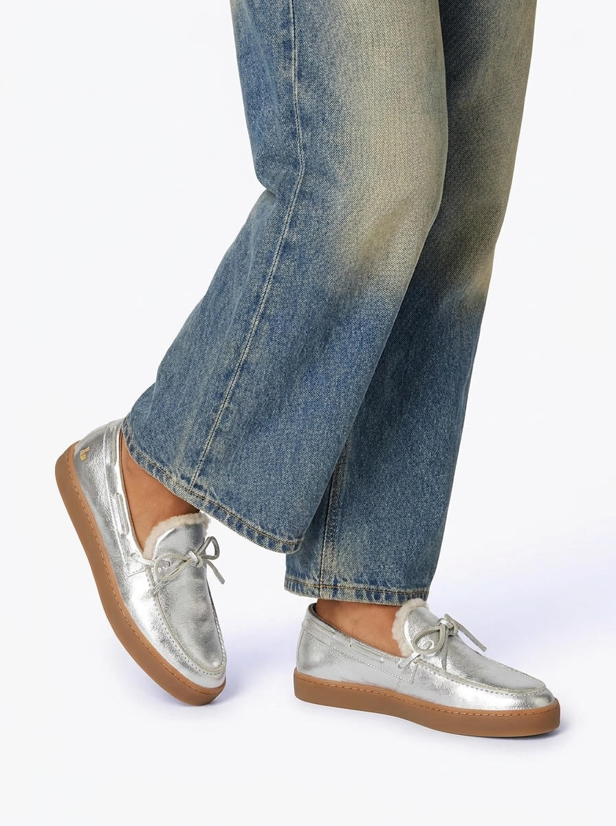 SIERRA ASTER - GL446 Silver - Slip-ons