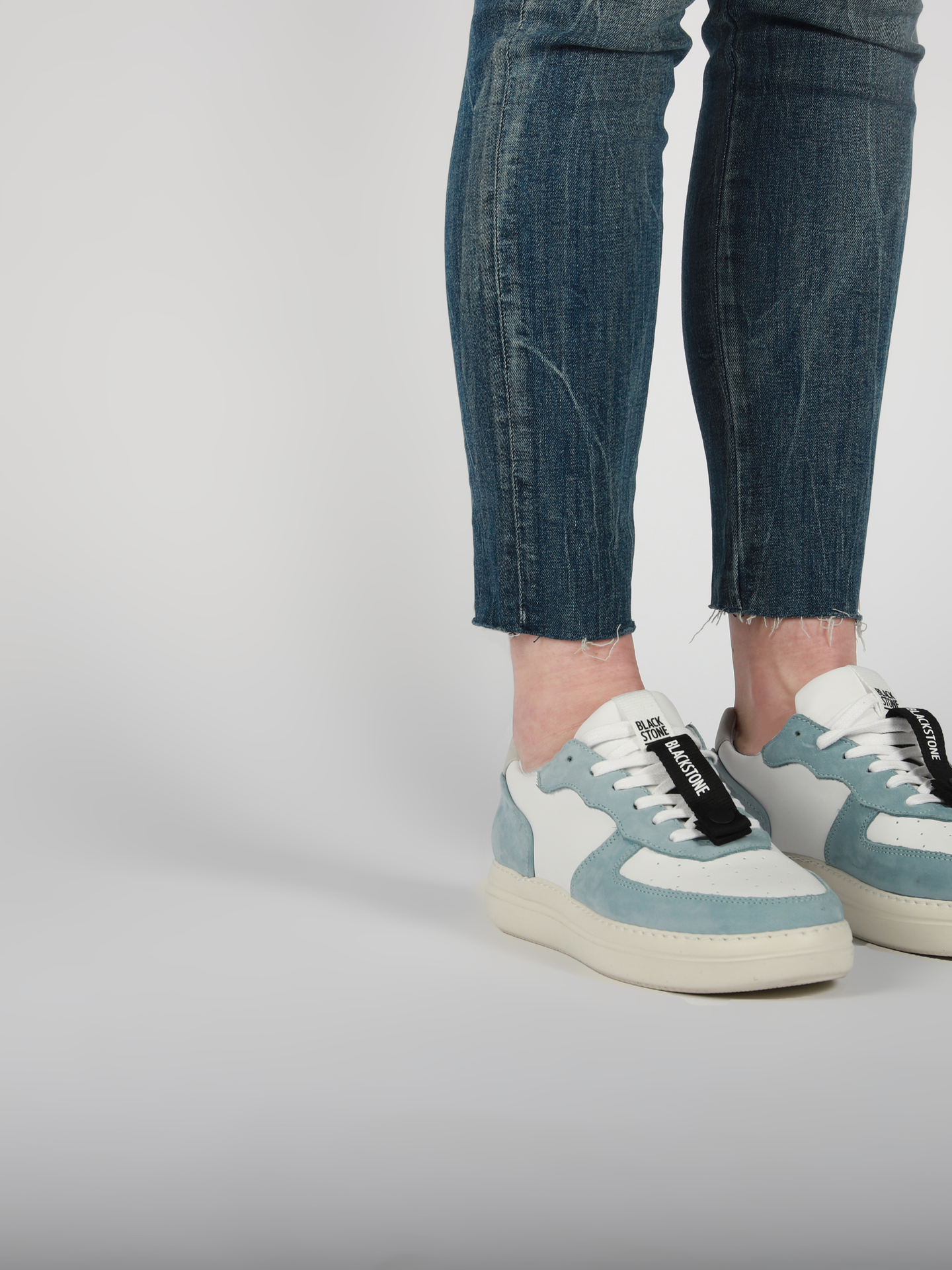 ALDEN DIATOMITE - VL27 White Light Blue - Sneaker (low)