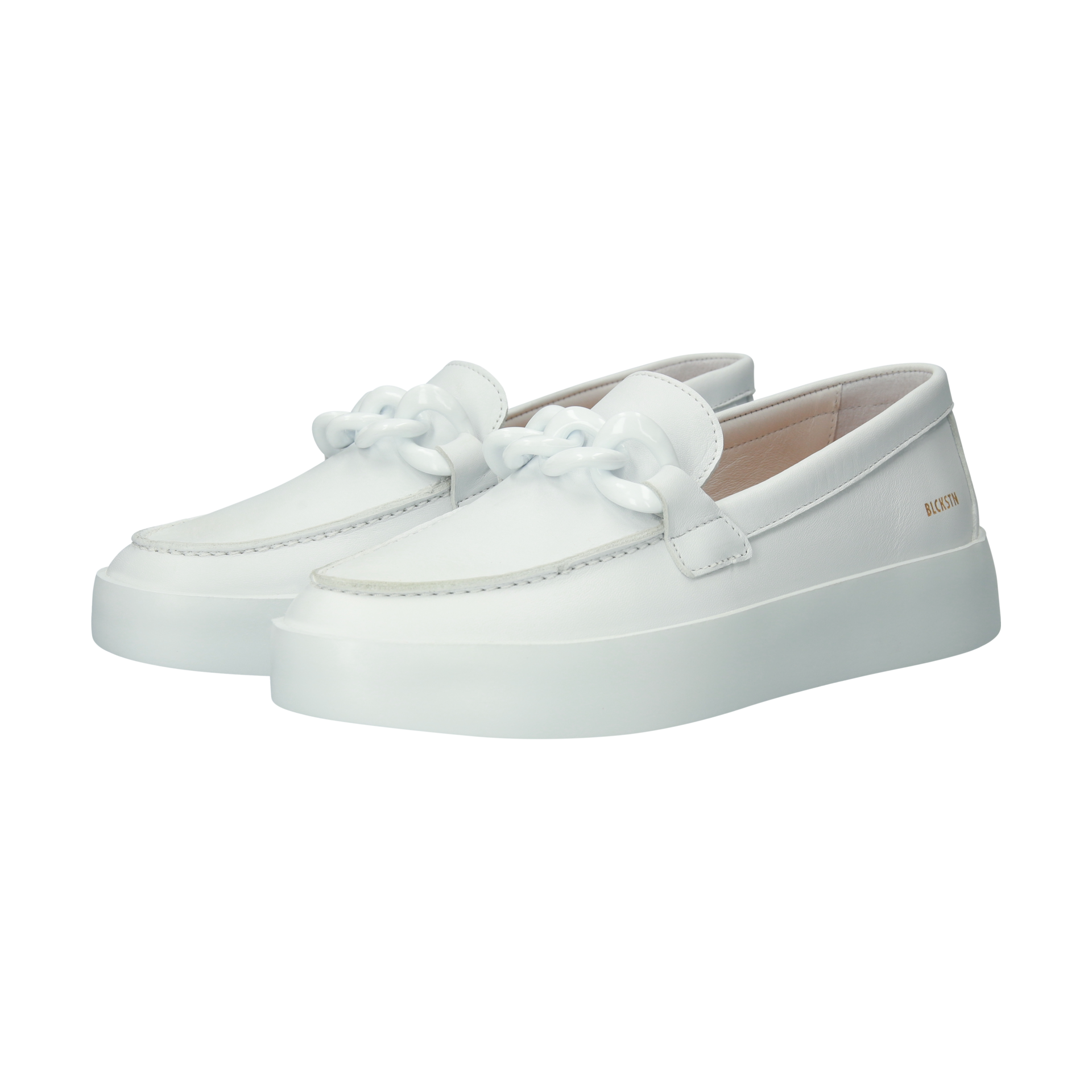 WRENLEY - BL495 White - Slip-ons