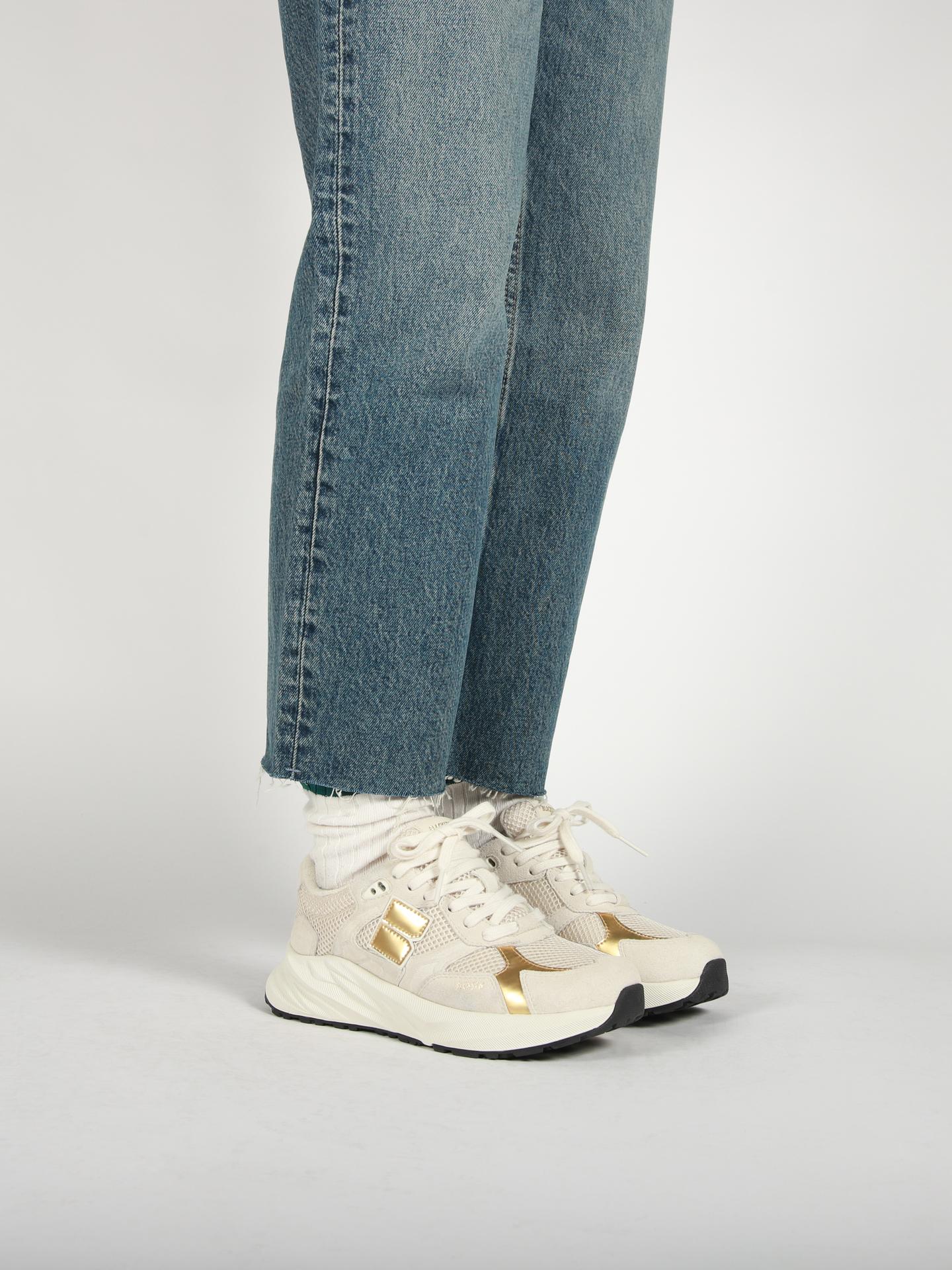 FLINT MARVEL - DL275 Artic Wolf Gold - Runner Sneaker