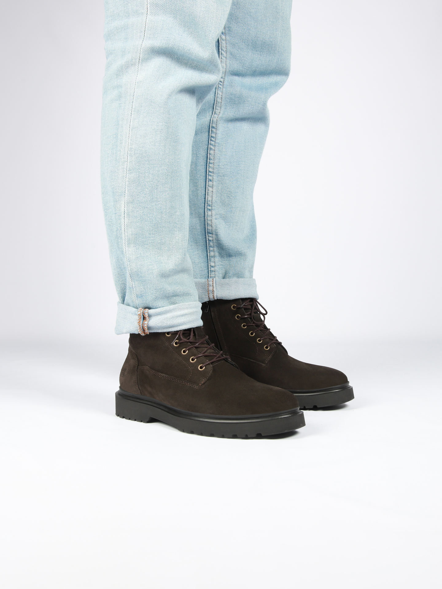 BRODY - AG311 Coffee - Lace-ups