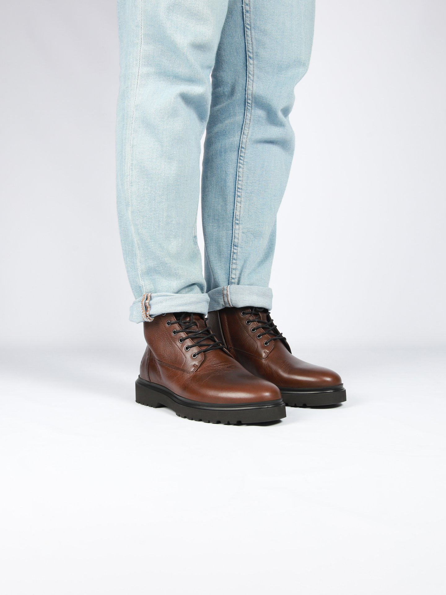 BRODY - AG314 Brown - Lace-ups