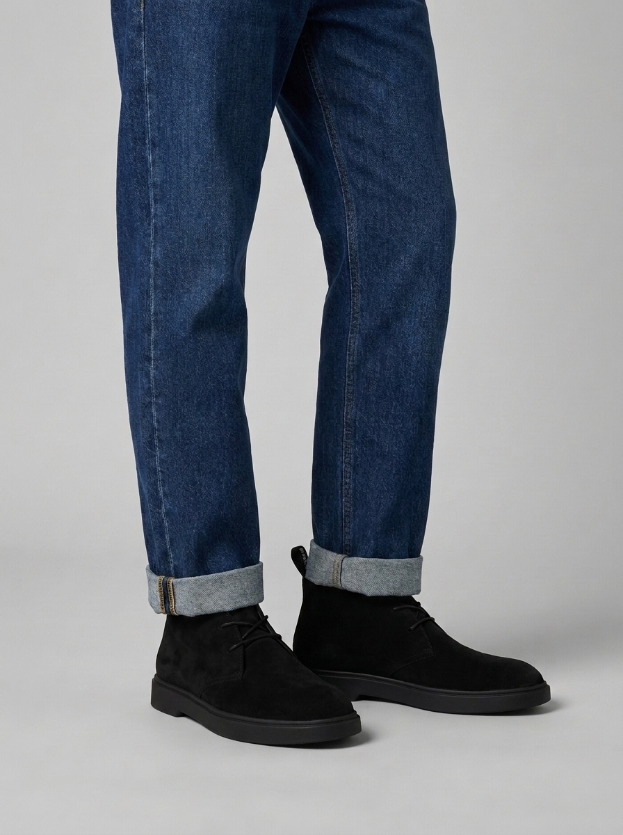 COBBLE CLEM - GG392 Black - Desert boots