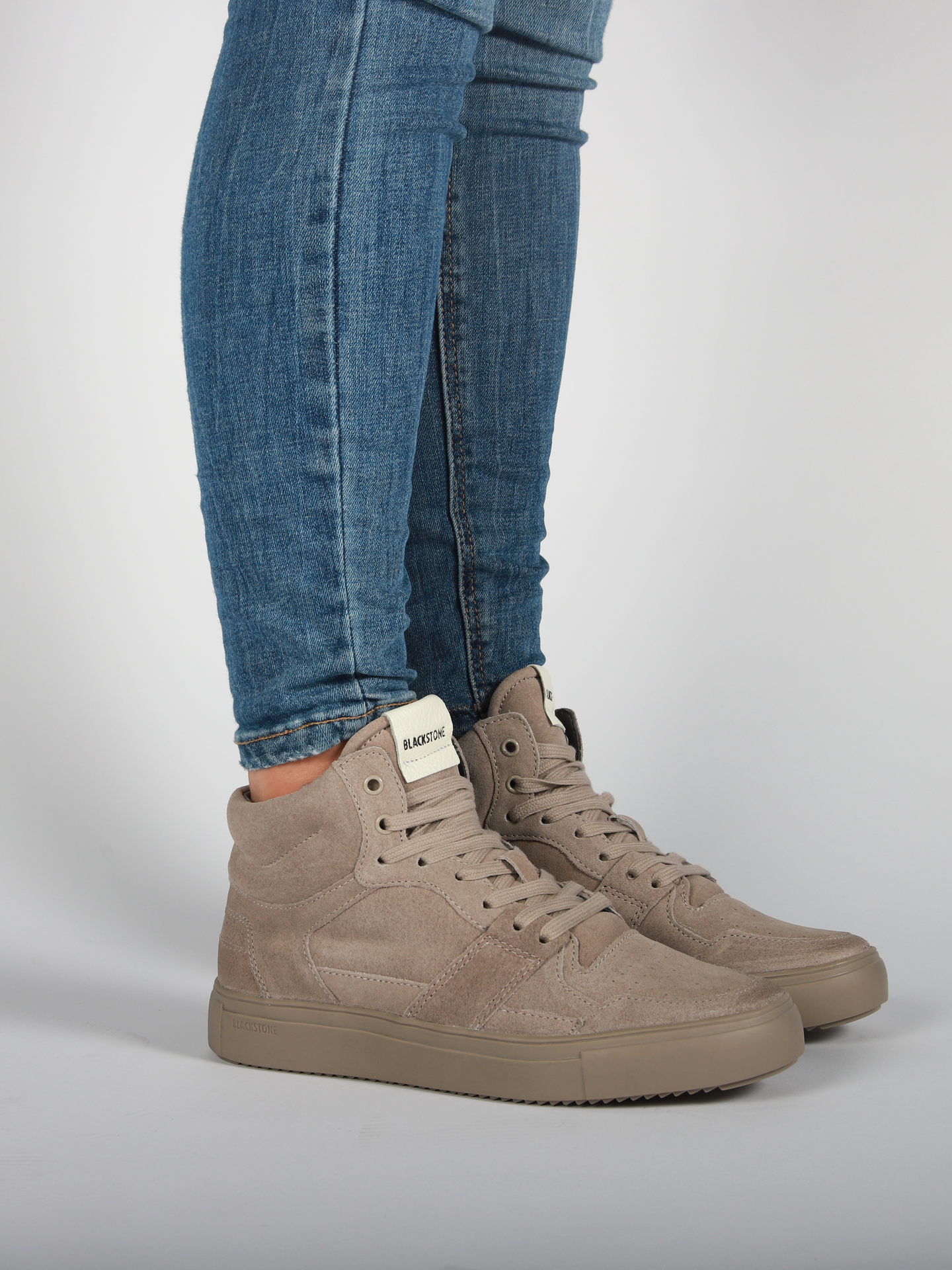 KEYLA - YL51 Weathered Teak - Sneaker (high)