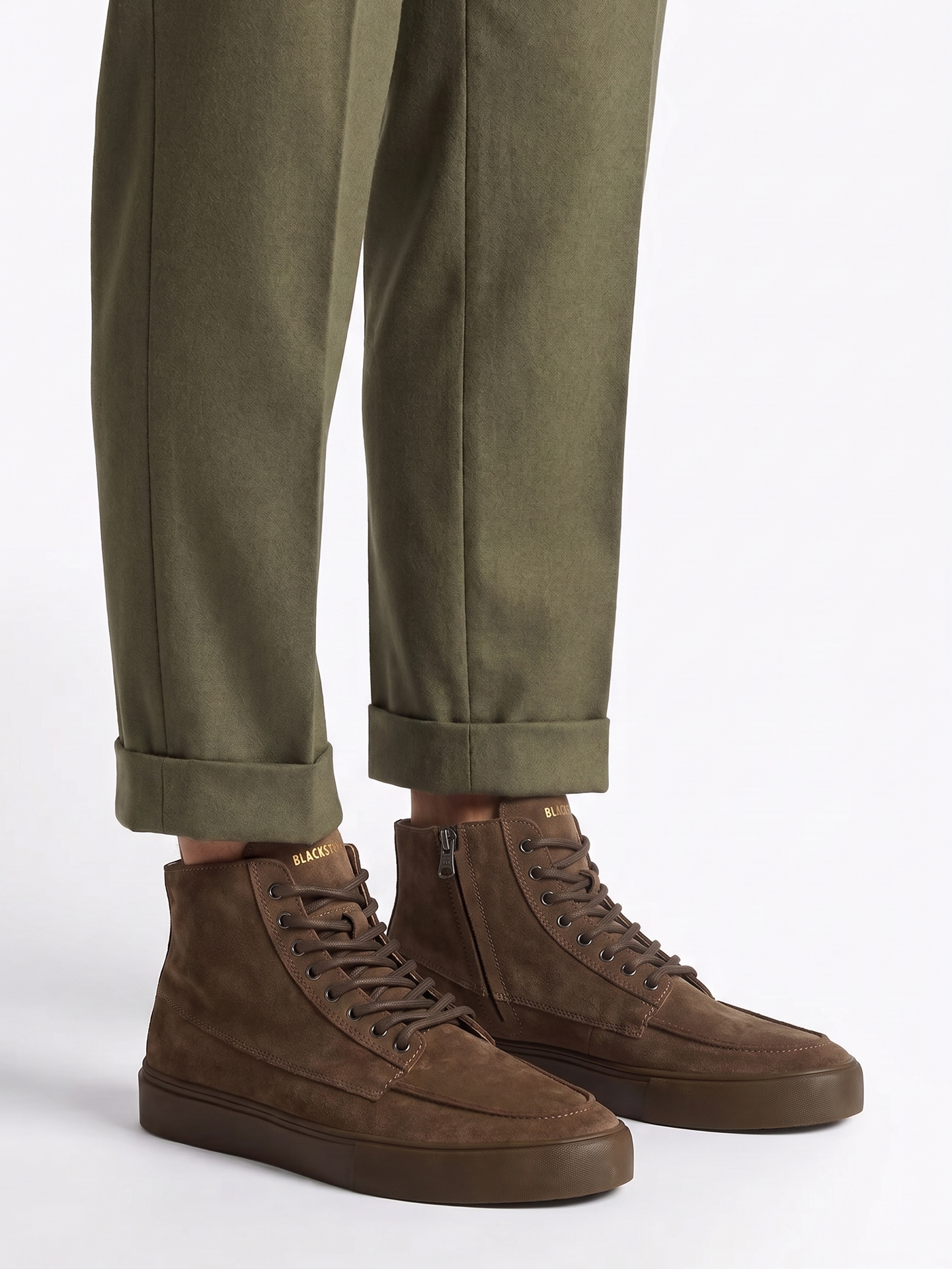 RUBY EERO - ZIPPER - CG524 Walnut - Sneaker (high)