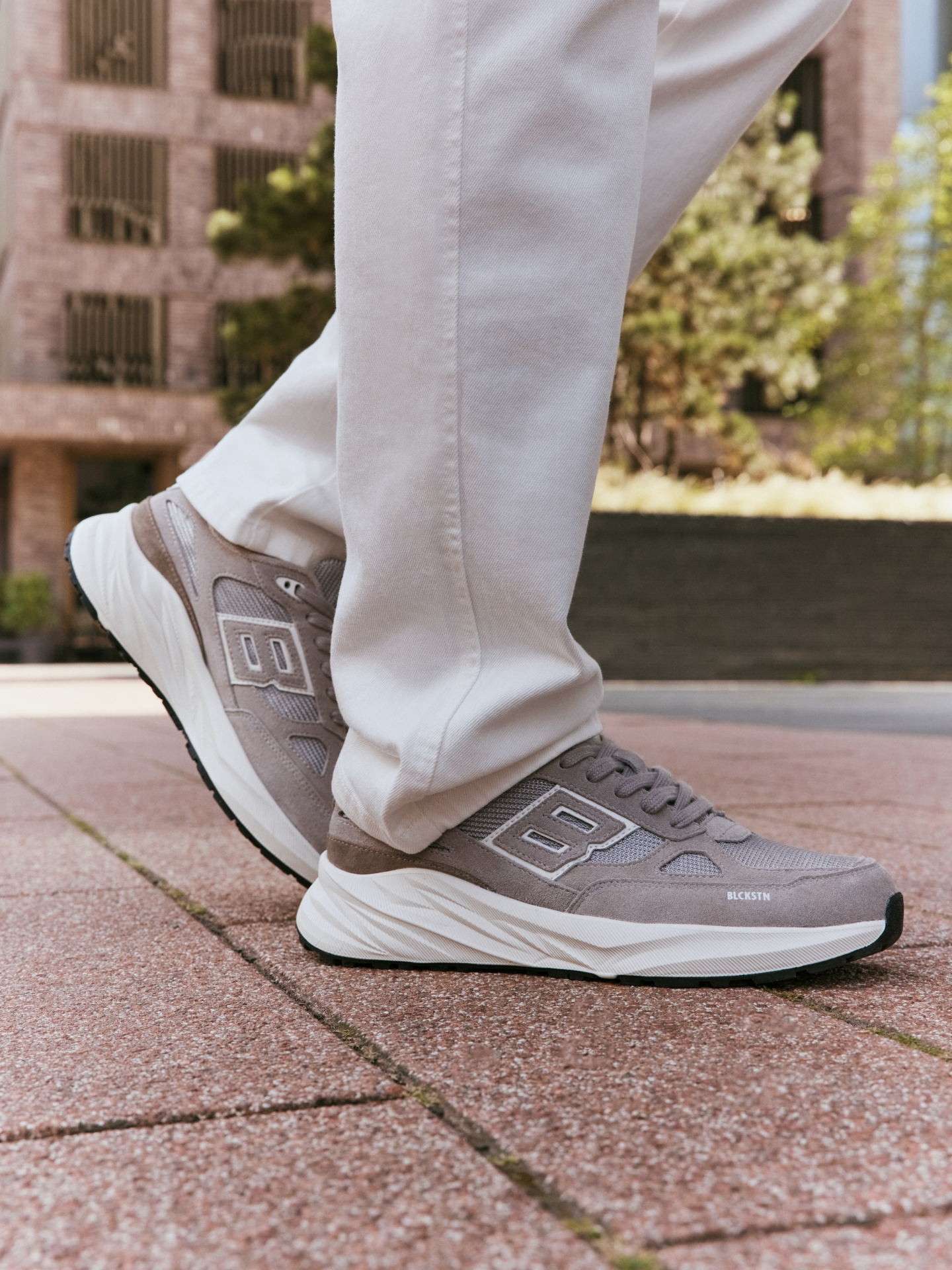 FLINT MOSS - DG531 Pure Cashmere - Runner Sneaker