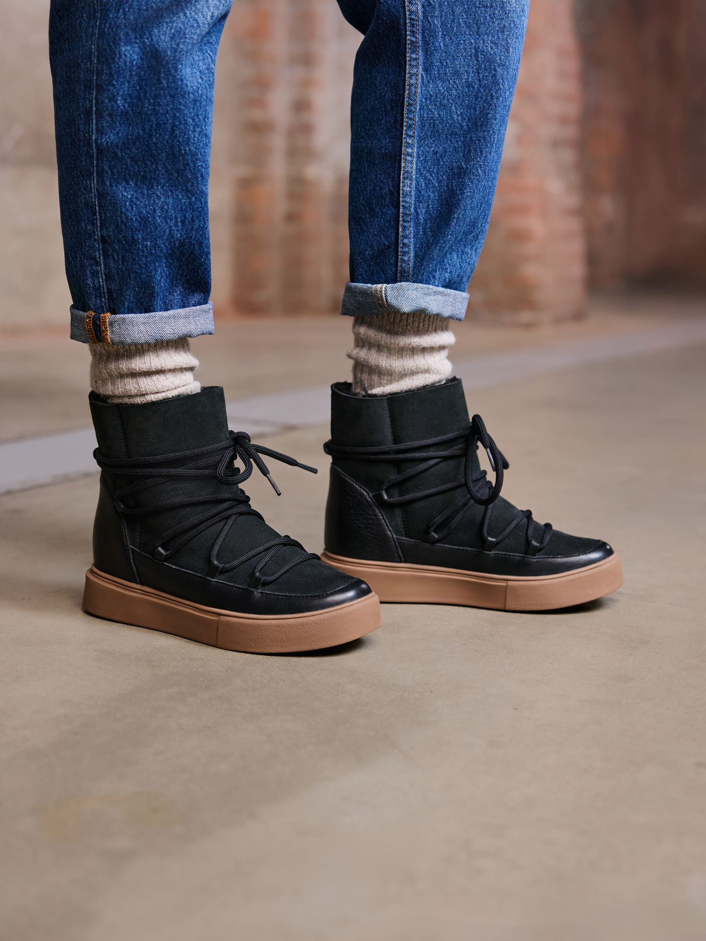 SERMEQ UKI - CL216 Black - Boots