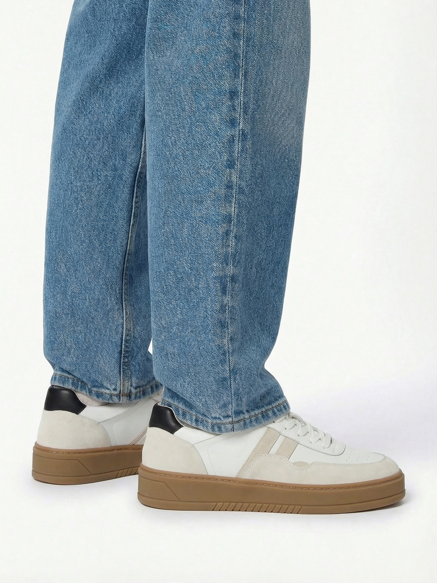 GARNET KODA - FG622 White Black - Sneaker (low)