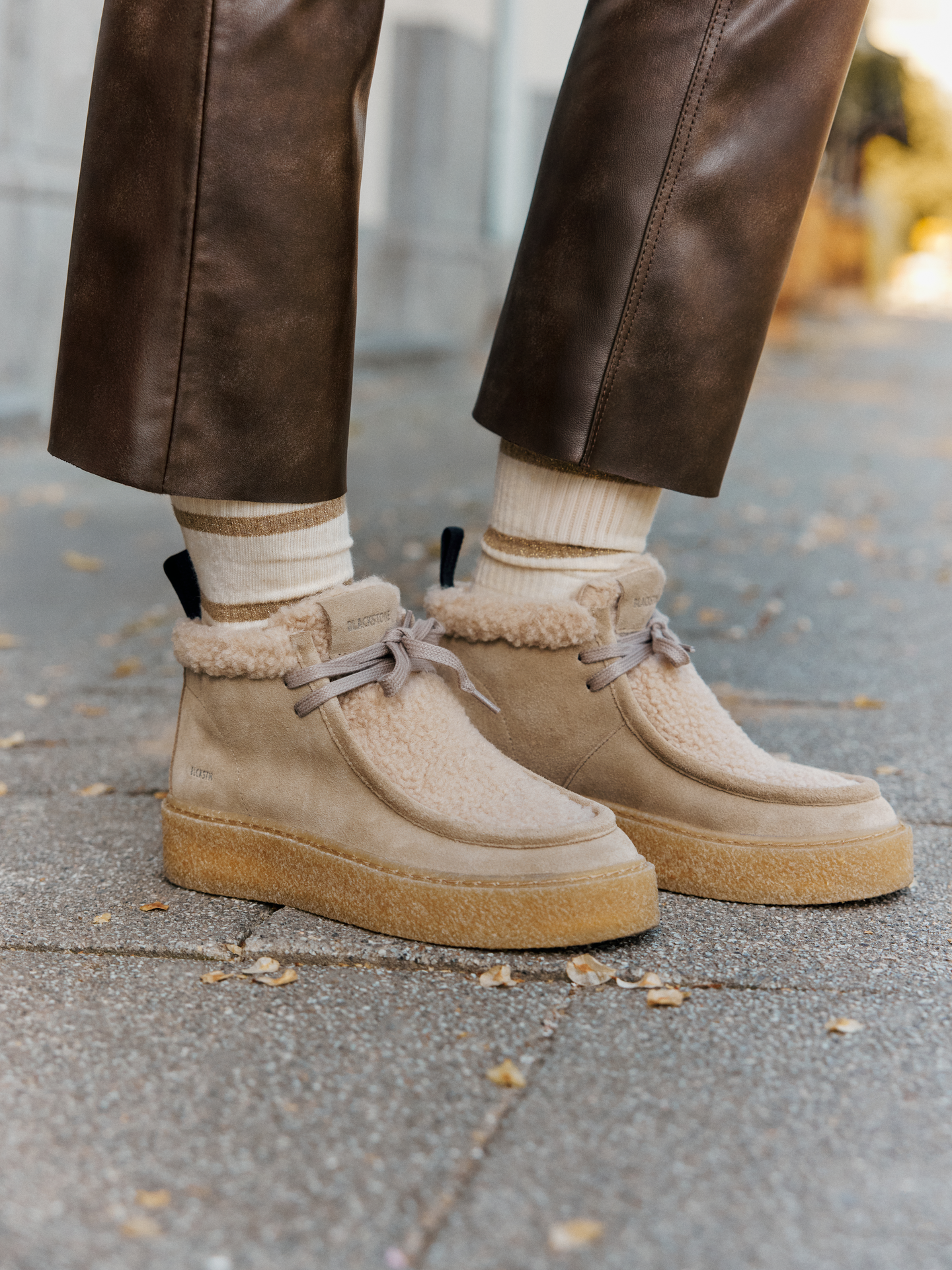 ENJAR SAALA - EL427 Mouton - Sneaker (mid)