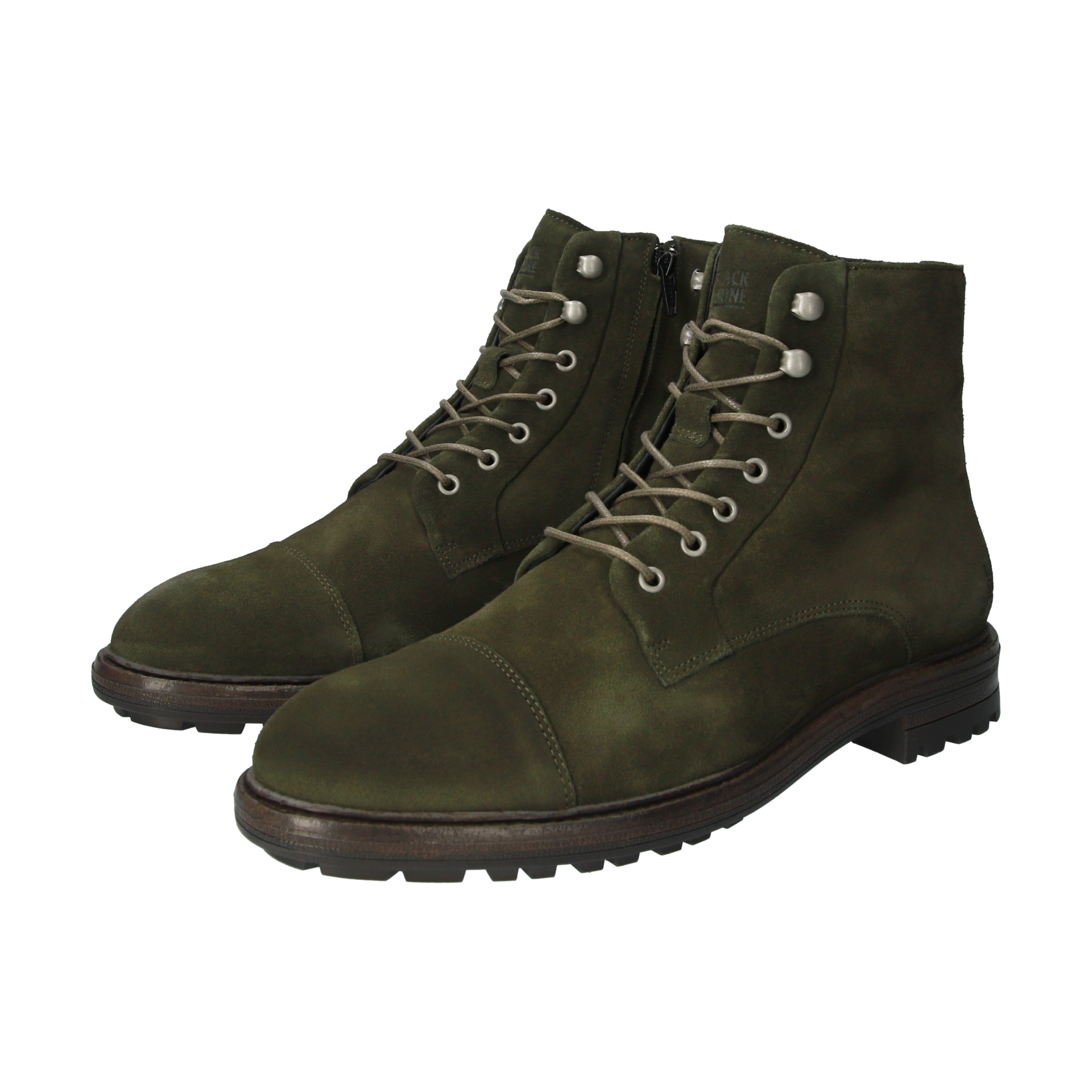 LESTER - UG20 Bottle Green - Lace-ups