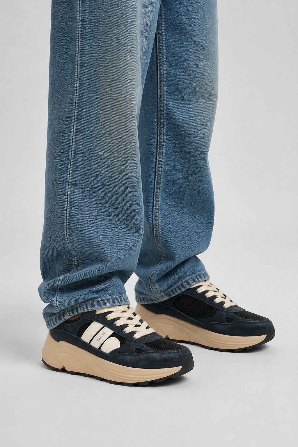 V-RILEY - GG675 Navy - Runner Sneaker