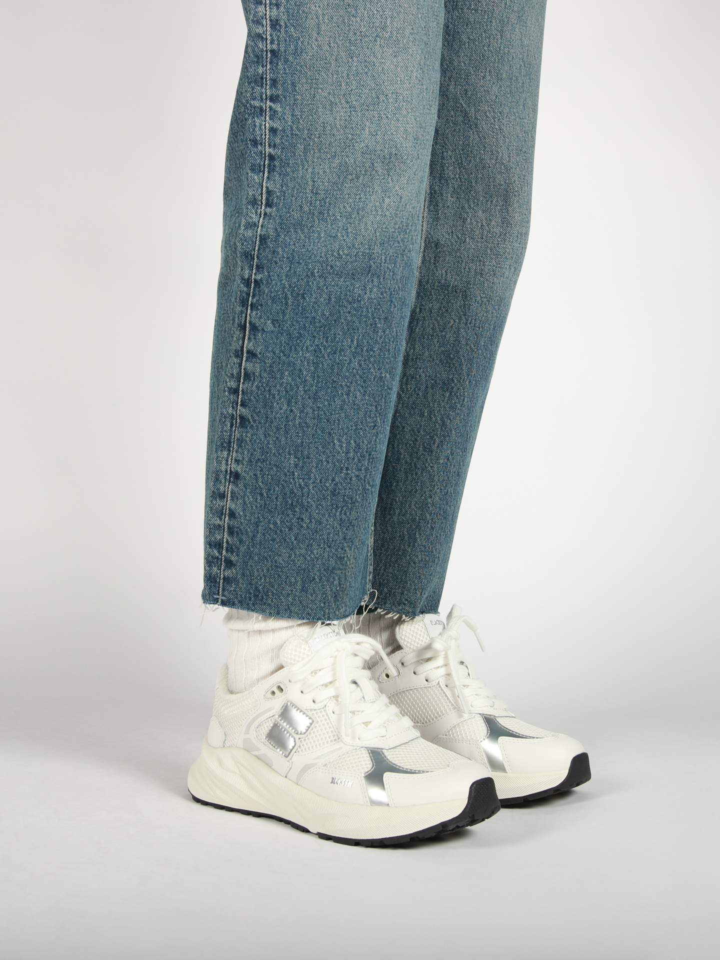 FLINT MARVEL - DL275 White Silver - Runner Sneaker