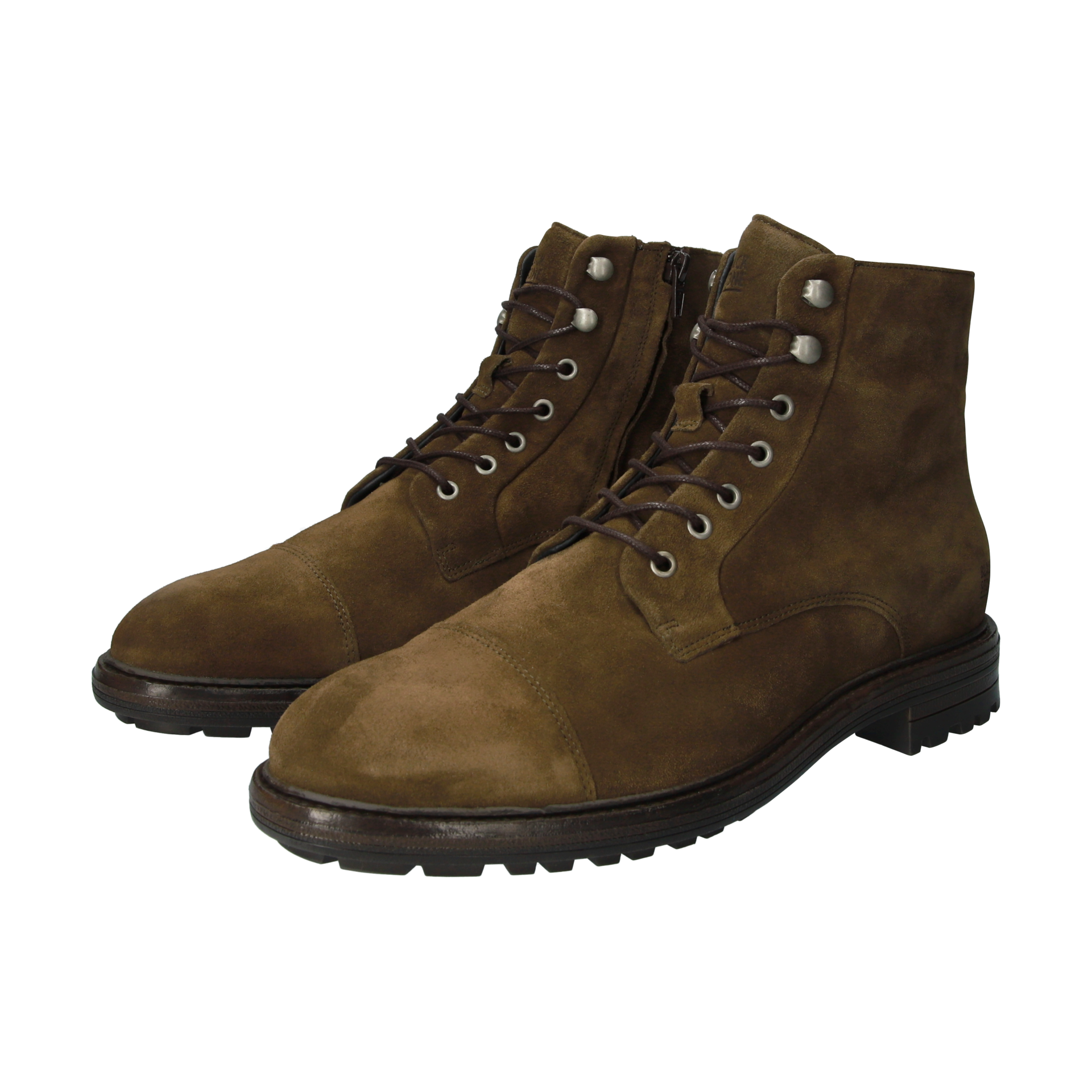 LESTER - UG20 Dark Olive - Lace-ups