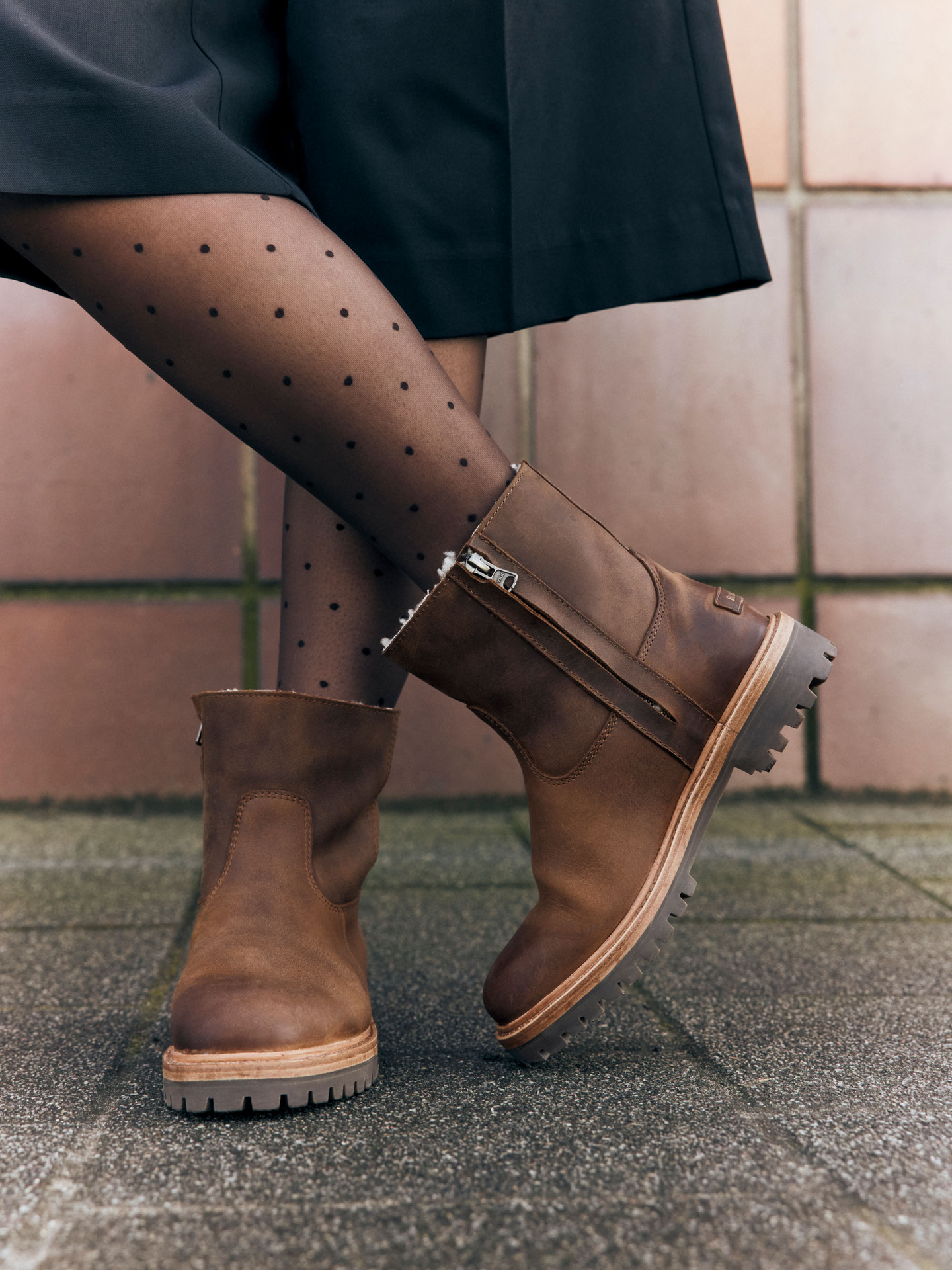 ROCK CLOVER MID - GL765 Tan - Boots