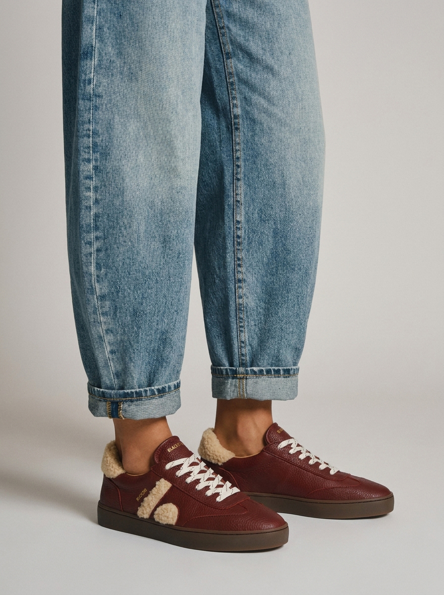 SIERRA NATUK - GL440 Maroon - Sneaker (low)