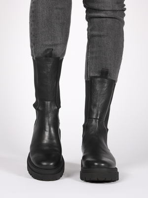 Blackstone Smilla High UL93 Black Chelsea boots