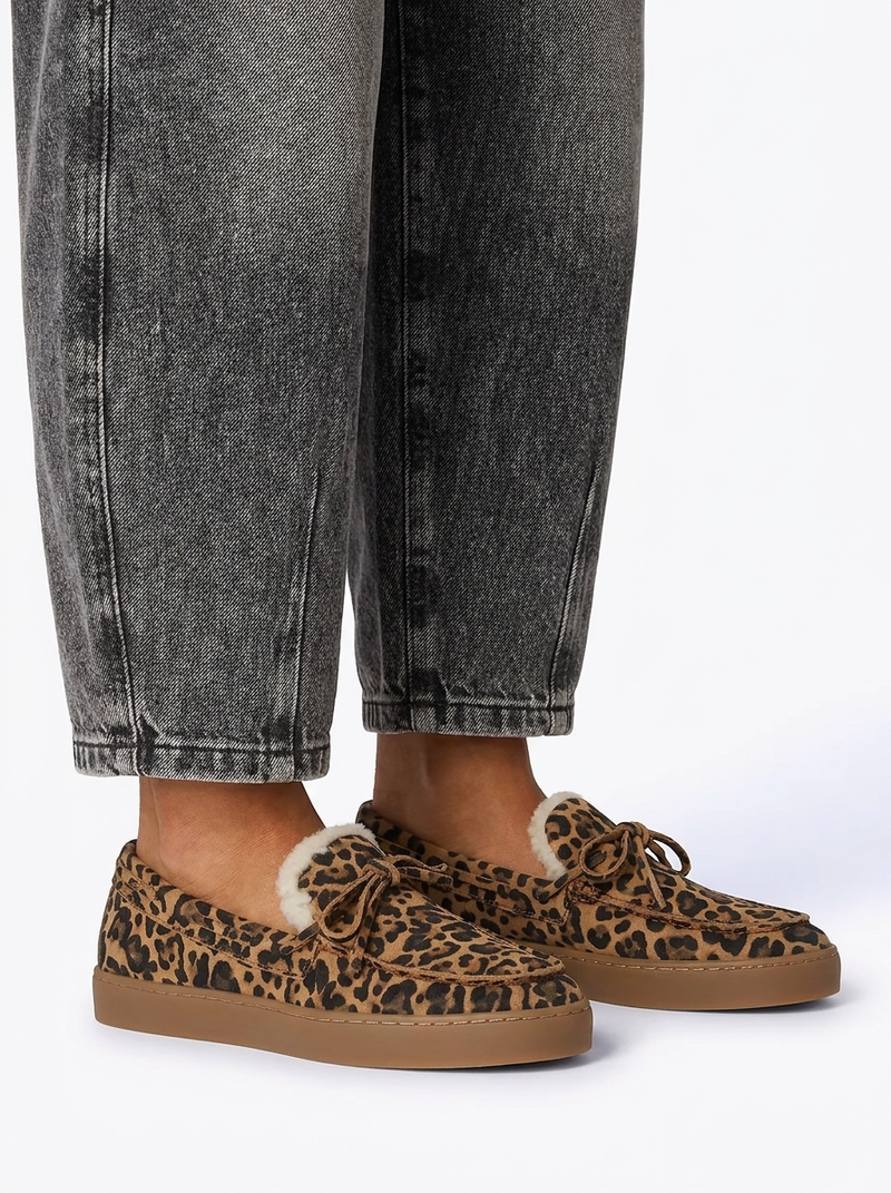 Blackstone SIERRA ASTER GL447 Leopard Slip-ons