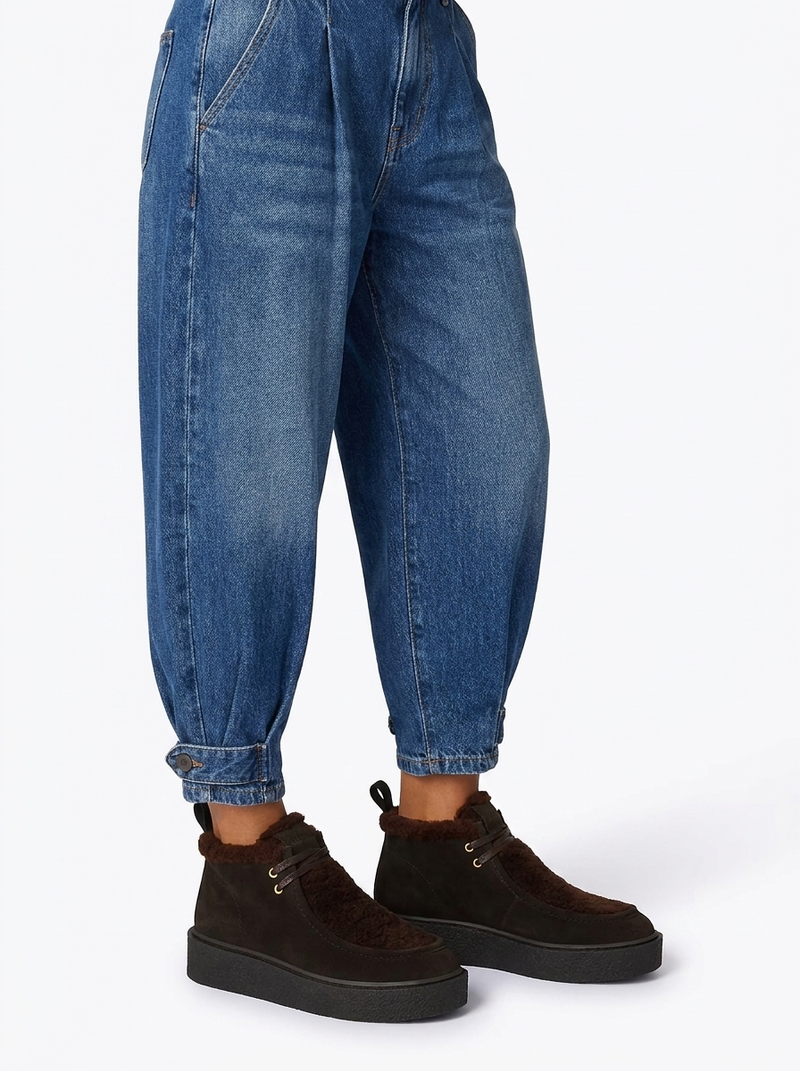 Blackstone ENJAR SAALA EL427 Dark brown Sneaker (mid)