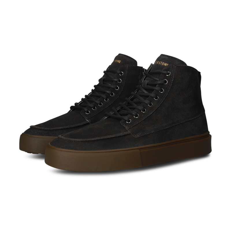 Blackstone RUBY EERO - ZIPPER CG524 Bitumen Sneaker (high)